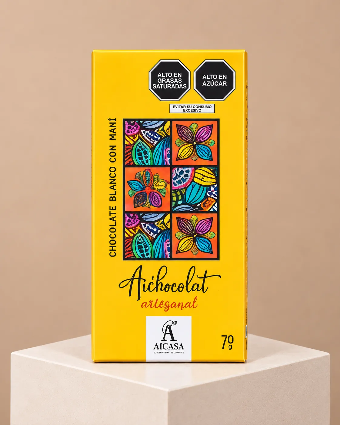 Aichocolat Chocolate Blanco con Kani