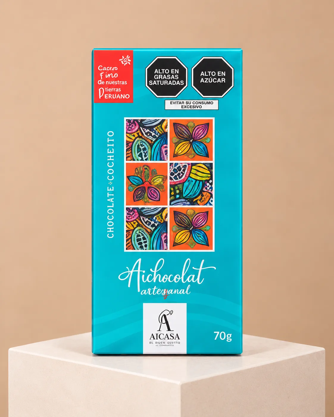 Aichocolat Chocolate con Almendras