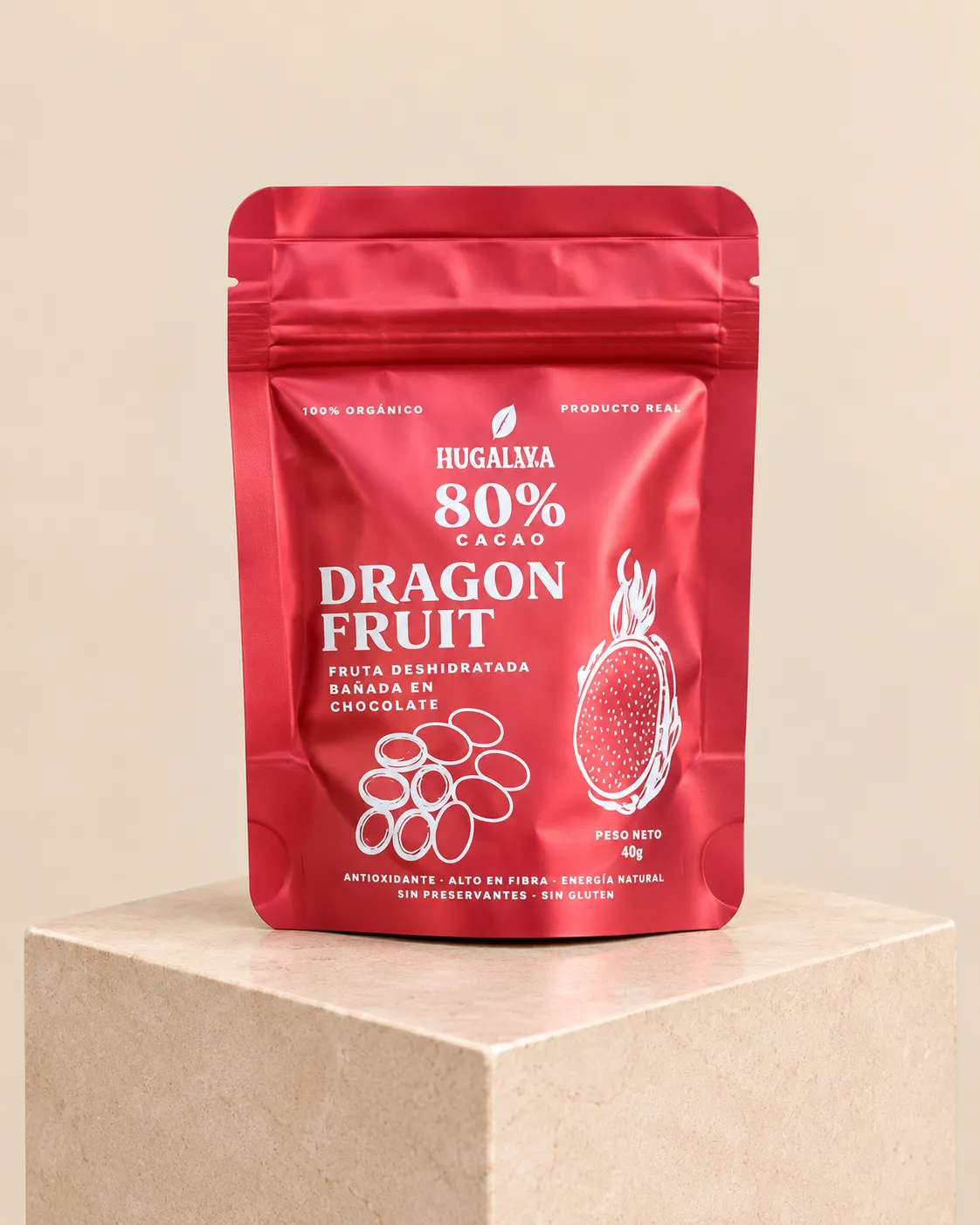 Hugalaya Dragon Fruit 80% Cacao