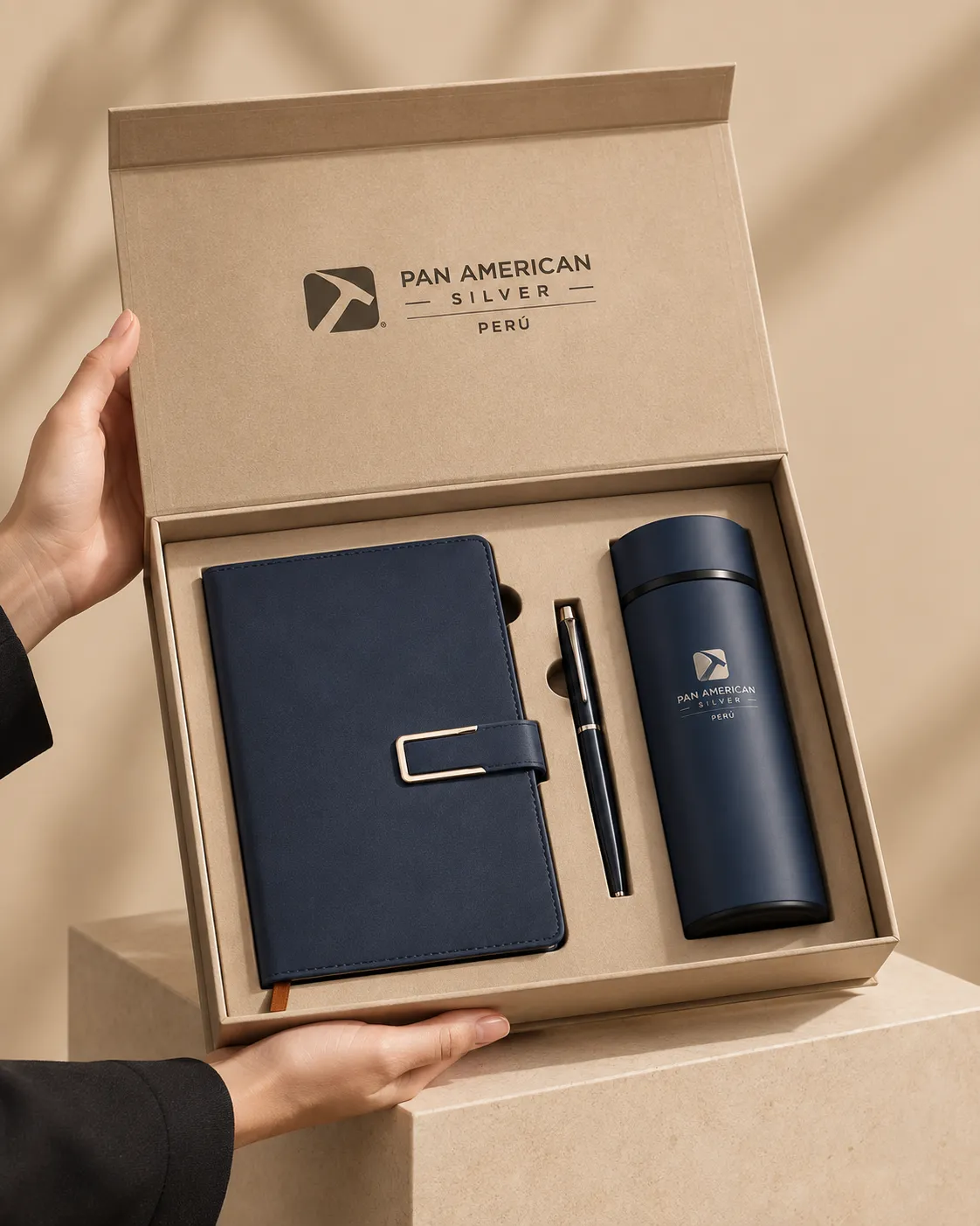 Kit Ejecutivo de regalos corporativos BOXIA