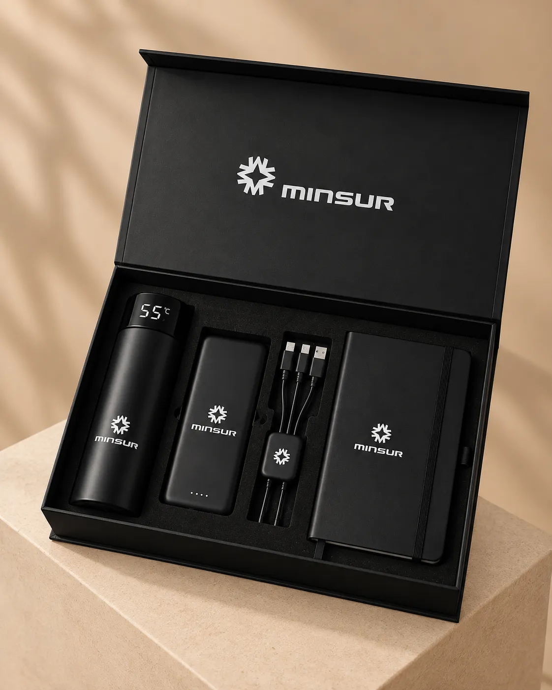 Kit Tecnológico de regalos corporativos BOXIA