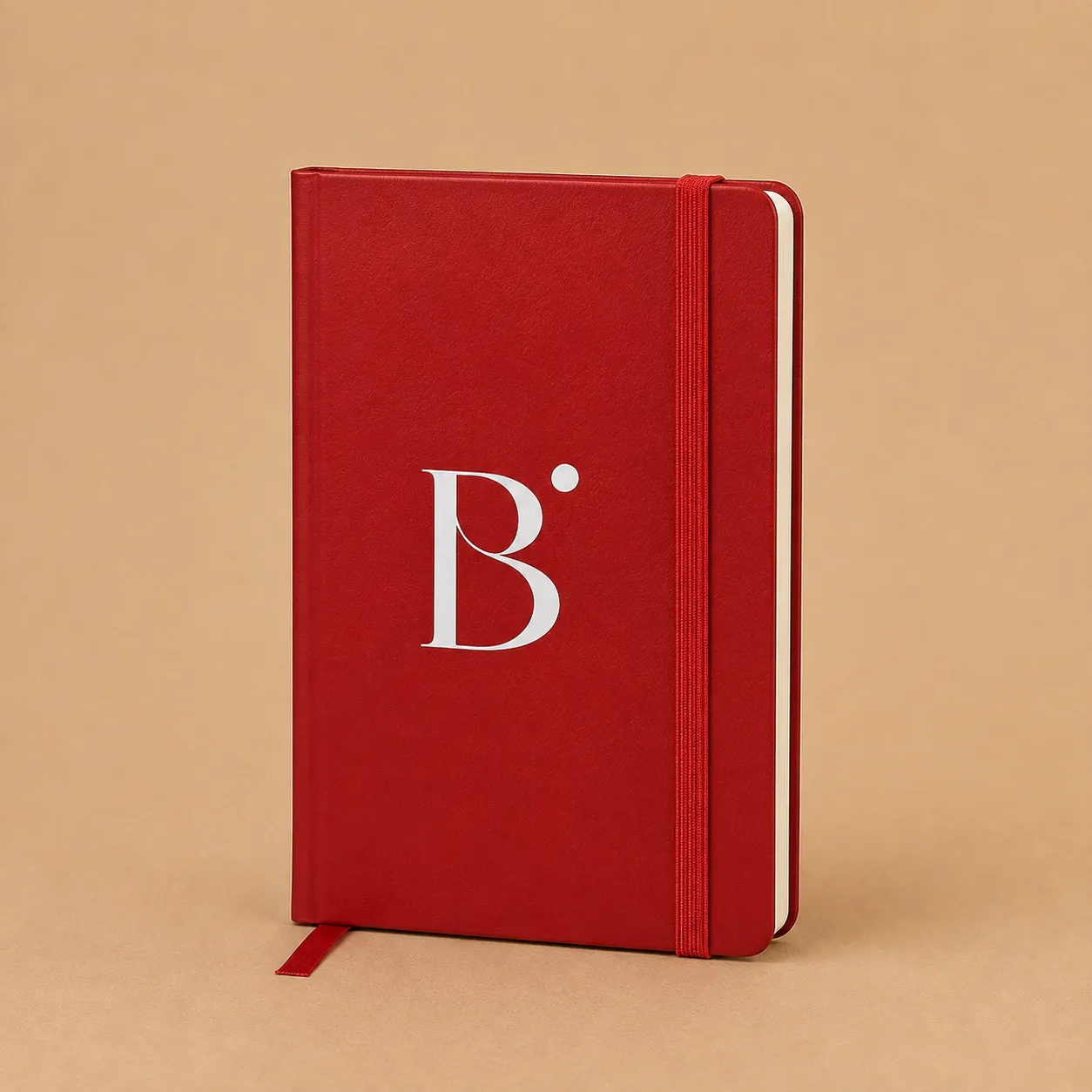Libreta roja personalizada con identidad Perú
