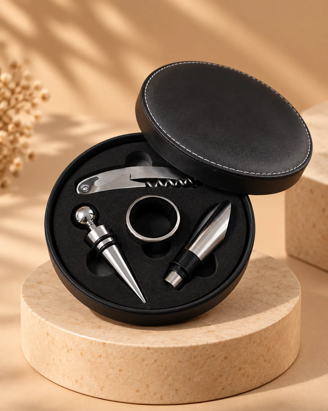Wine Gift Set de 4 piezas para El Príncipe